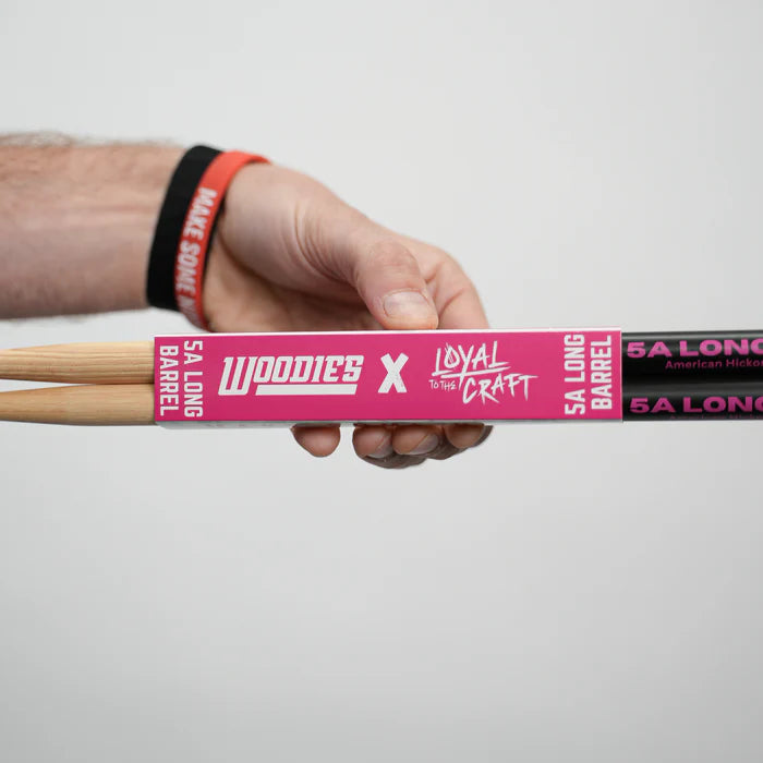 5A LONG X WOODIES DRUM STICKS
