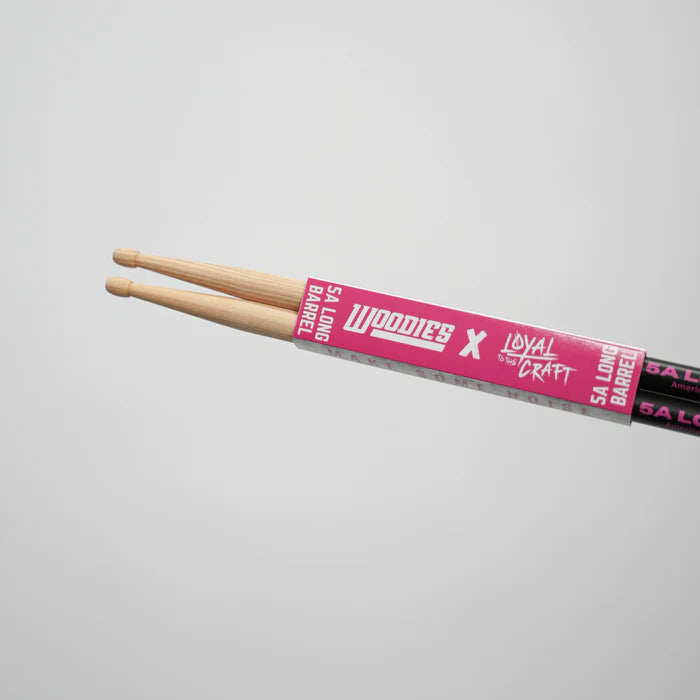 5A LONG X WOODIES DRUM STICKS