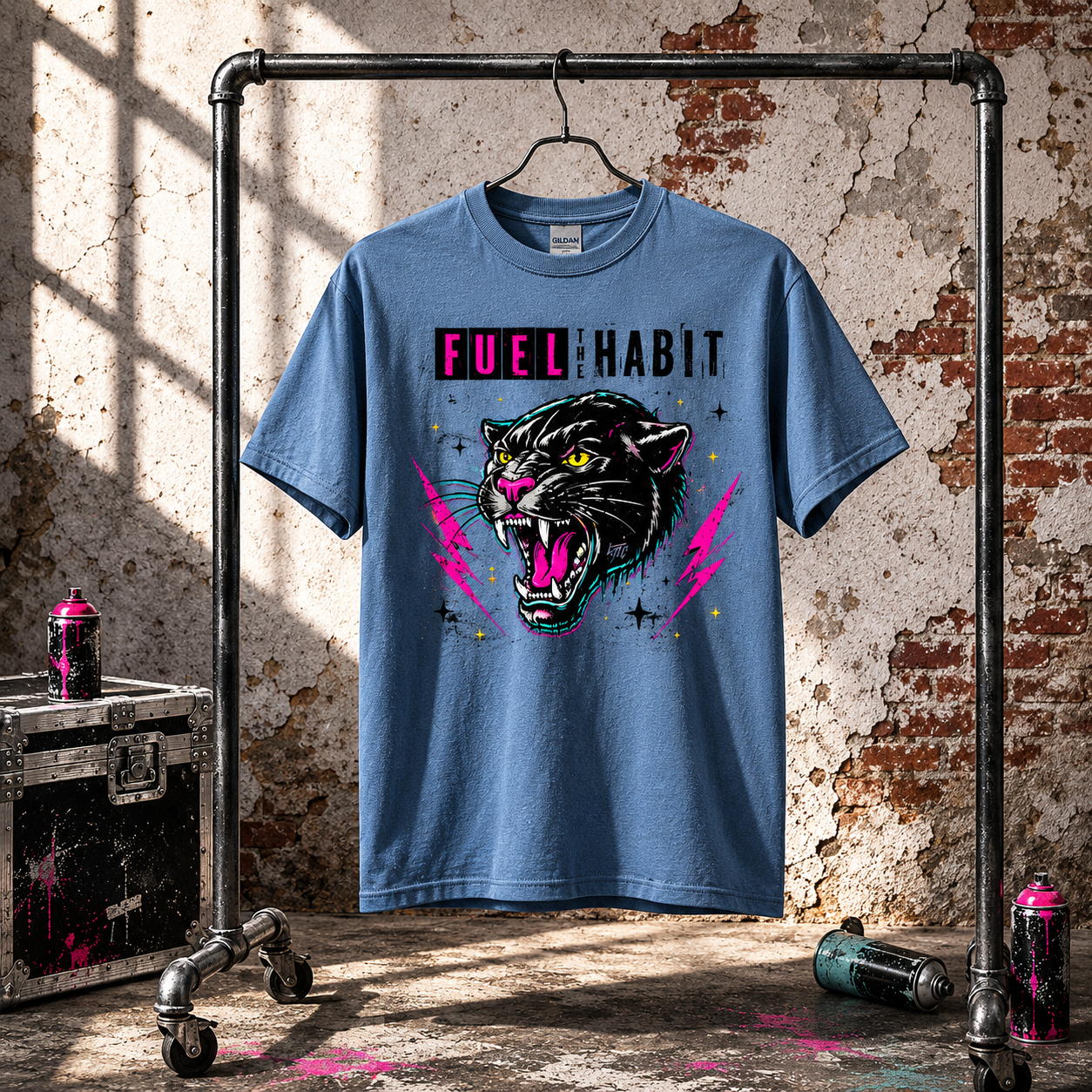 Fuel the Habit Panther Tee *PRE ORDER*