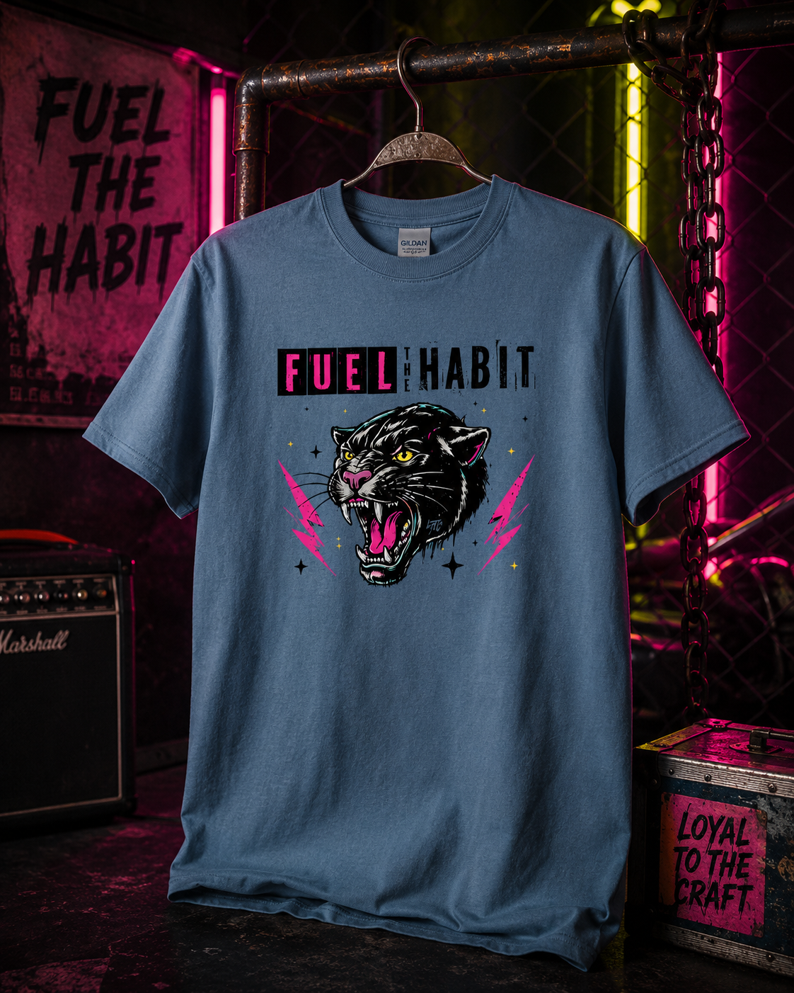 Fuel the Habit Panther Tee *PRE ORDER*