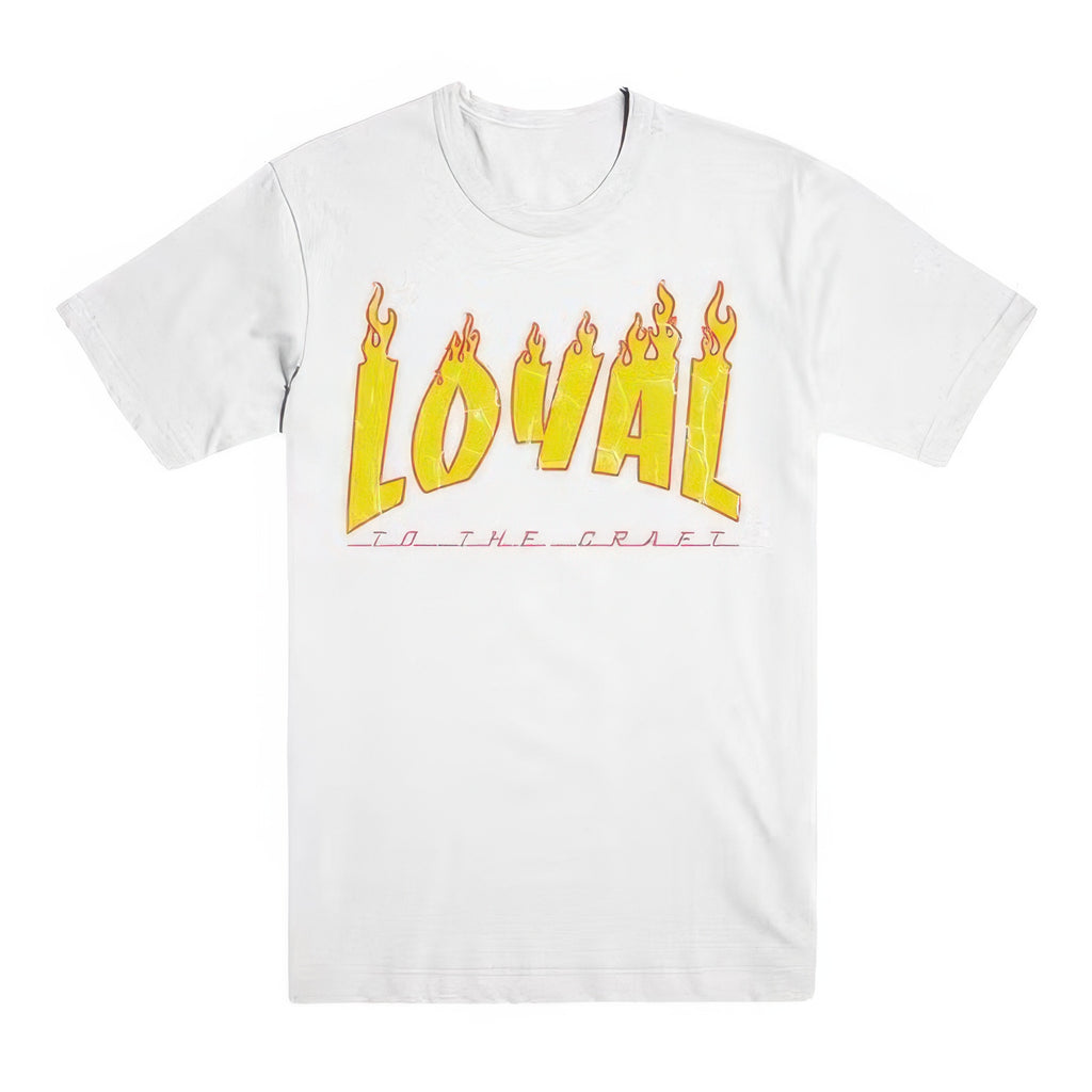 Flame Logo (White)