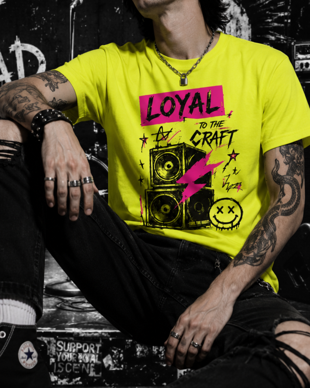 LOYAL Speaker Stack Tee *PRE ORDER*