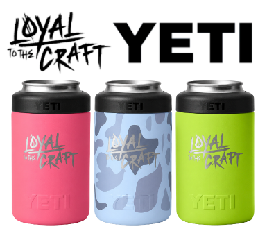LOYAL TO THE CRAFT x YETI® Rambler® 12 oz Colster® Can Cooler