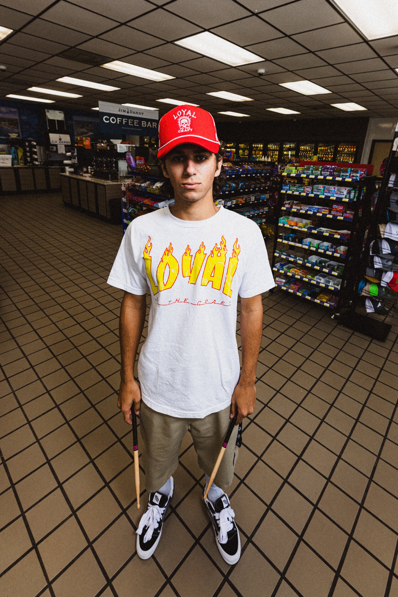 5A LONG X WOODIES DRUM STICKS