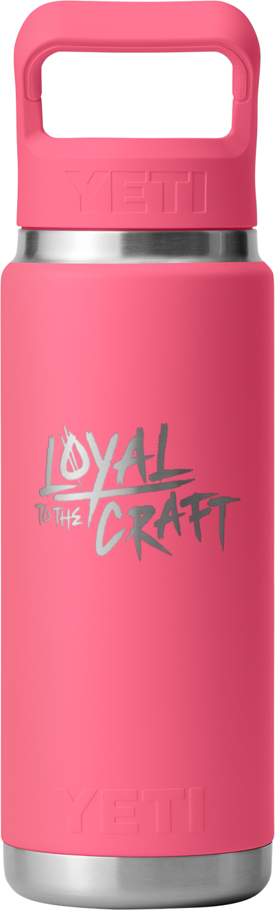 LOYAL TO THE CRAFT x YETI® Rambler® 26 oz Straw Bottle