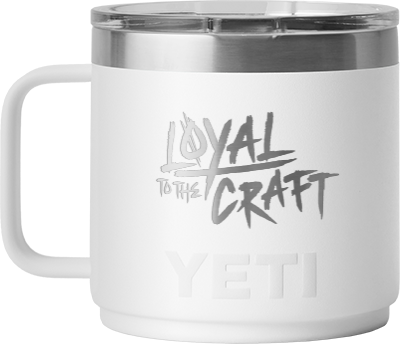 LOYAL TO THE CRAFT x YETI® Rambler® 14 oz Stackable Mug