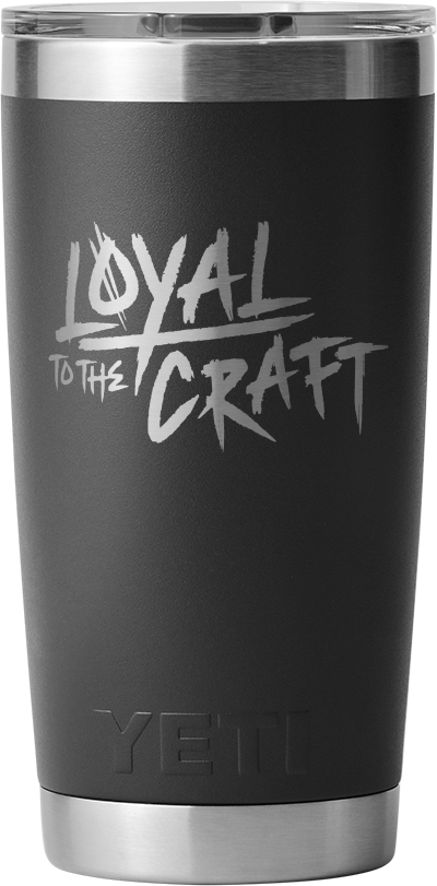 LOYAL TO THE CRAFT x YETI® Rambler® 20 oz Tumbler