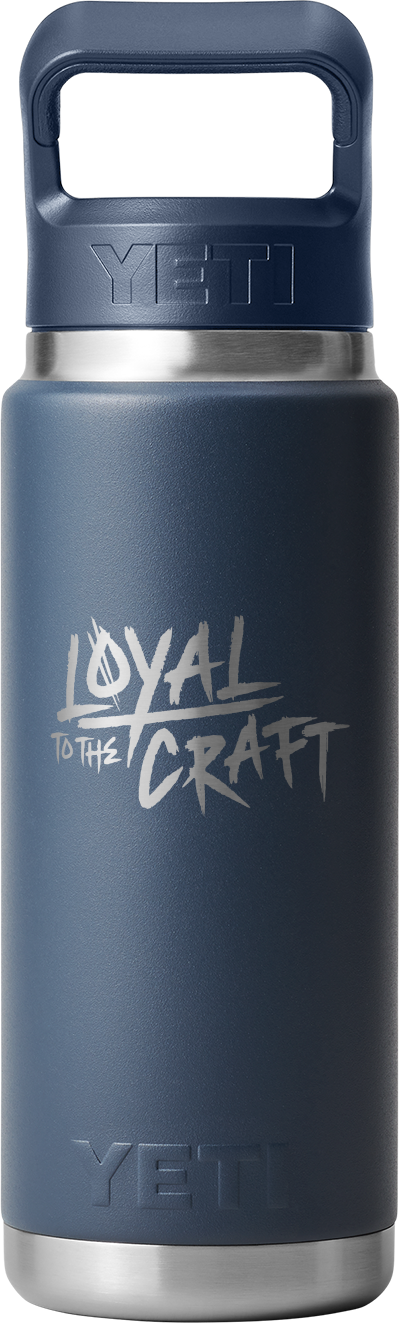 LOYAL TO THE CRAFT x YETI® Rambler® 26 oz Straw Bottle