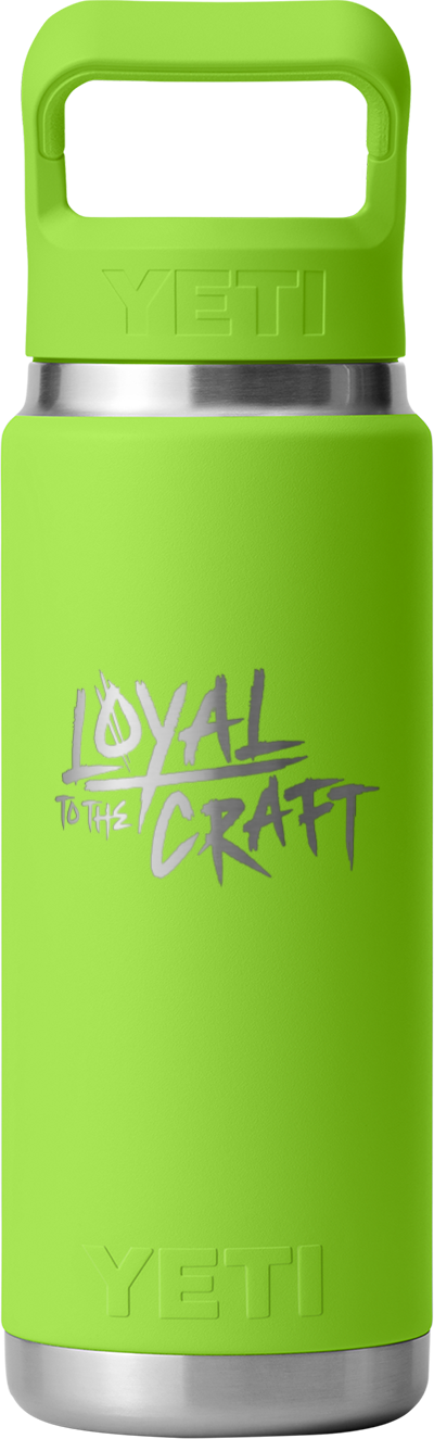 LOYAL TO THE CRAFT x YETI® Rambler® 26 oz Straw Bottle